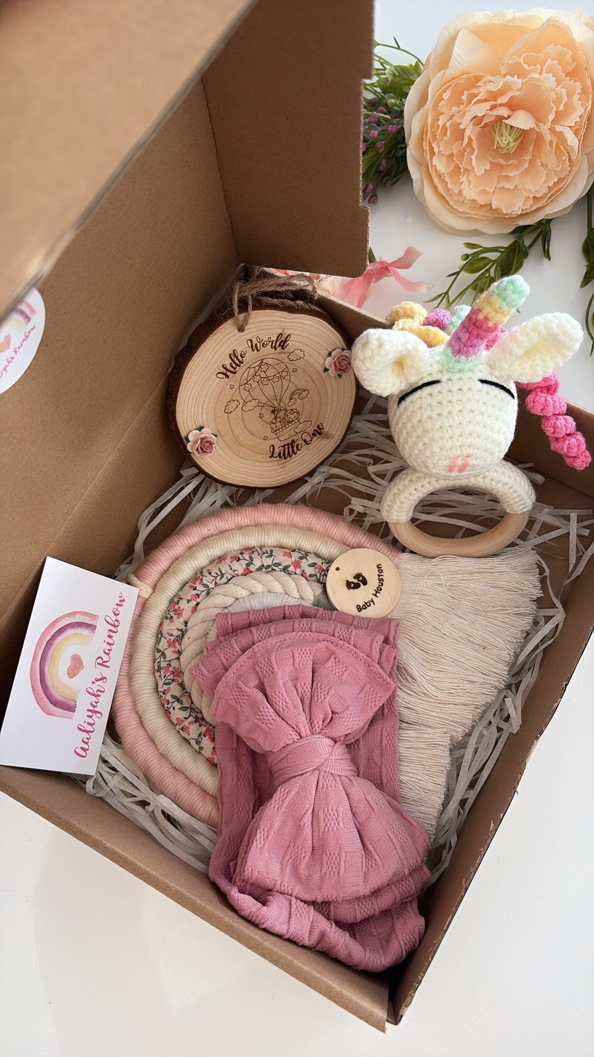 Hello World Little Girl Gift Set