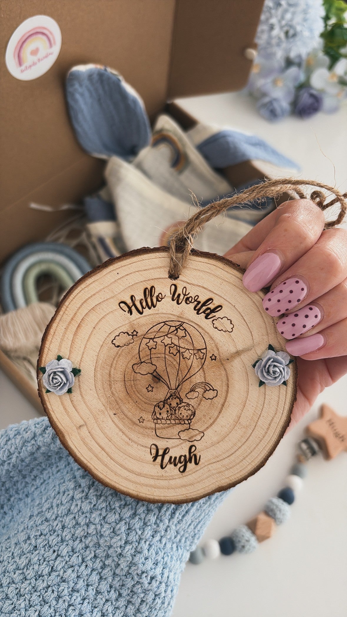 Personalised Baby Discs