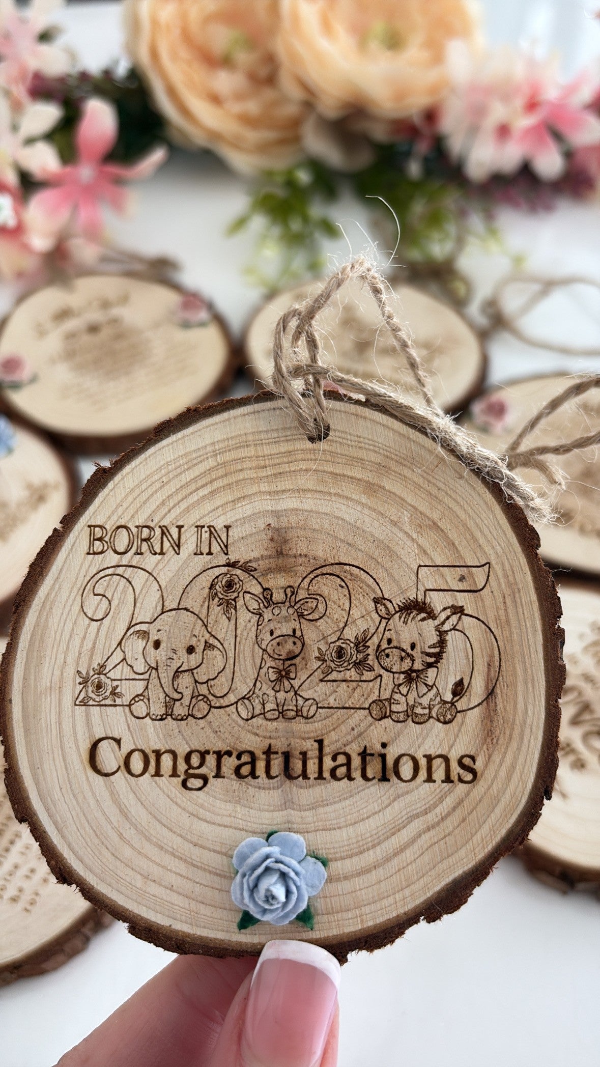 Born in 2025 Wooden Disc