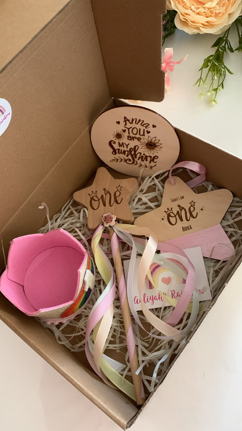 Personalised Wooden Engraved Birthday Star