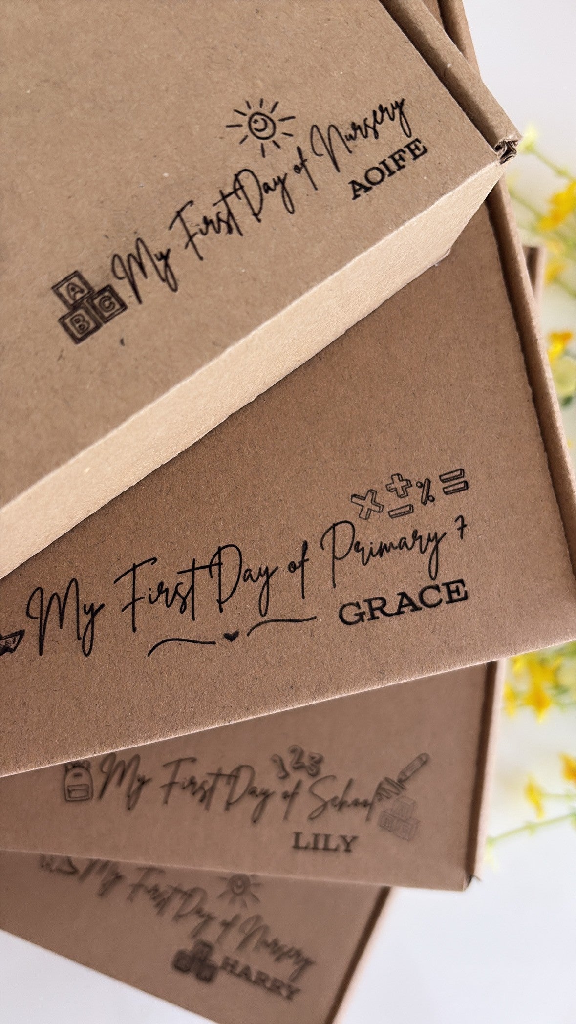 Personalised Back to School Gift Set
