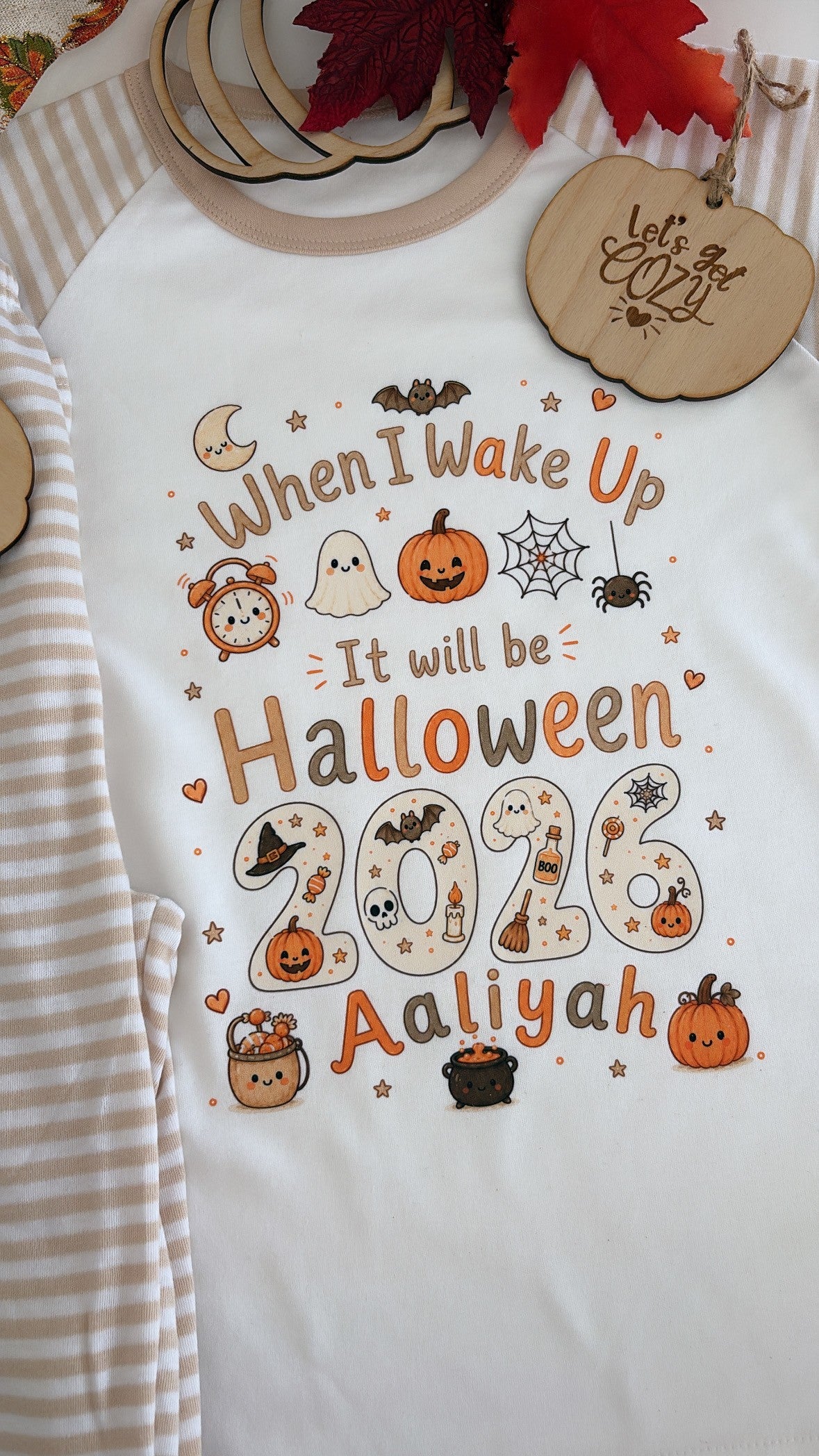 When I Wake Up It Will Be Halloween 2026 Pyjamas