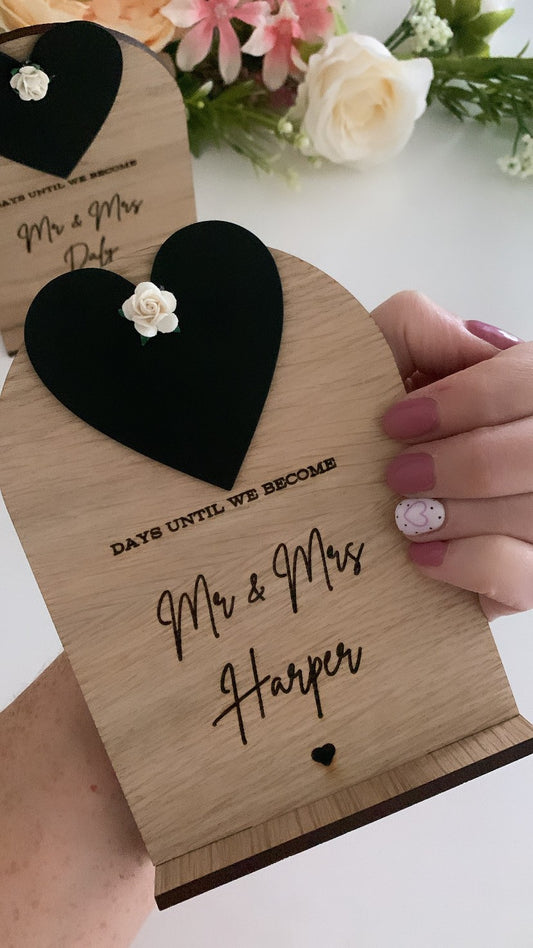 Wedding Countdown Sign