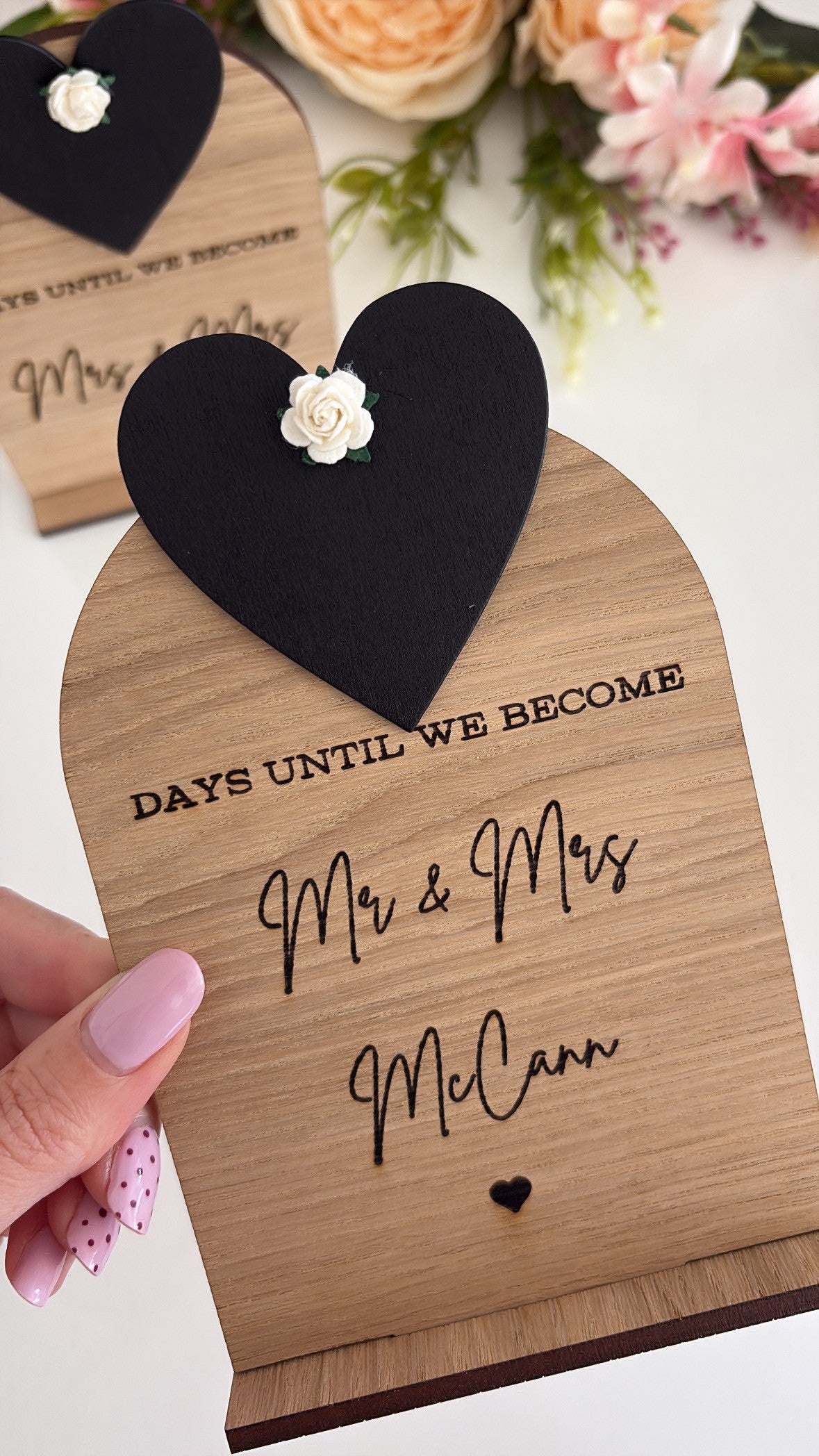 Wedding Countdown Sign